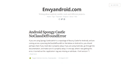 Desktop Screenshot of envyandroid.com